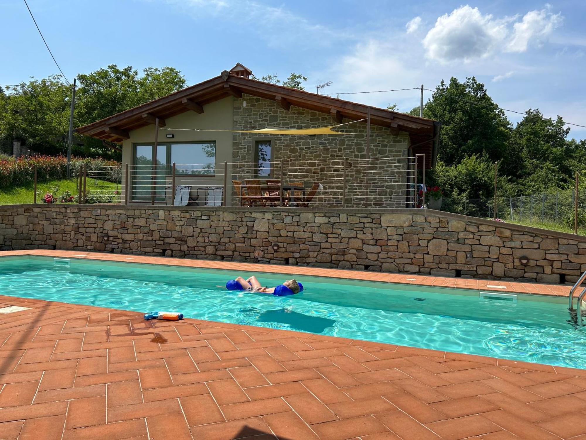Casa Zeli Villa Castel San Niccolo Eksteriør billede